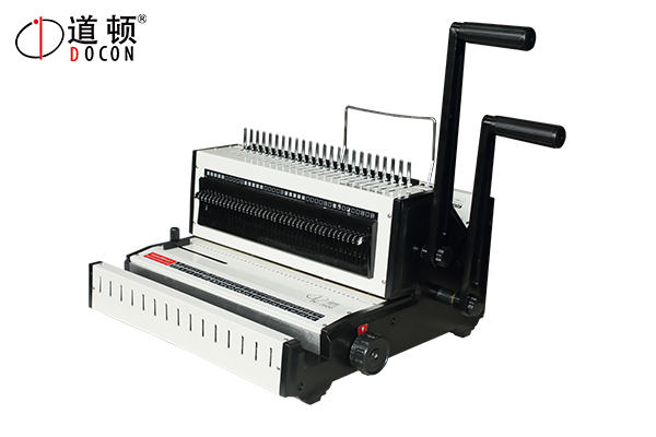 DC-2600 comb and wire binding machine